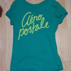 Aeropostale turquoise shirt